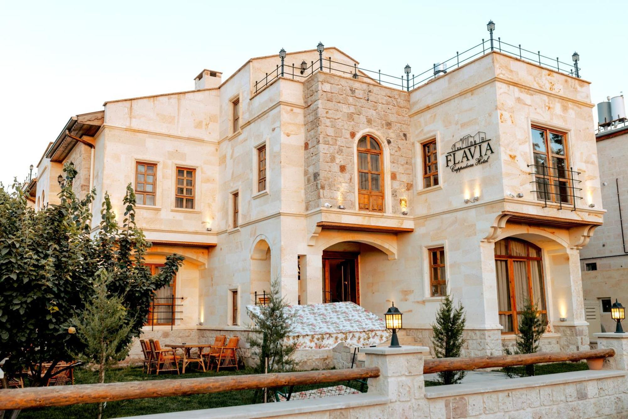 Flavia Cappadocia Hotel Uchisar Exterior foto